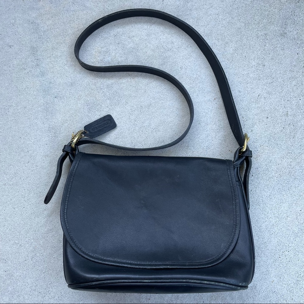Coach Classic Black Shoulder Bag